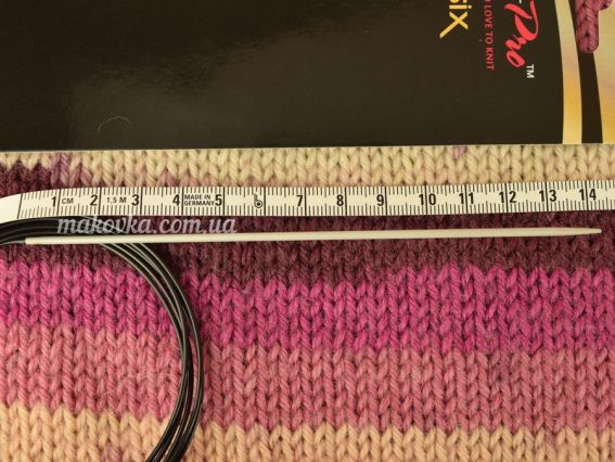 Кругові в'язальні спиці KnitPro Basix Aluminum 45361 довжина 150 см, 2 мм