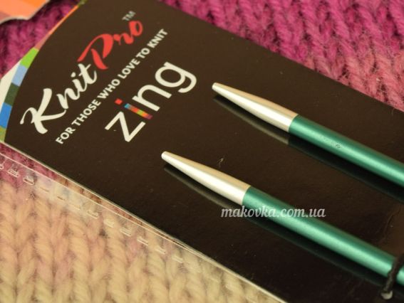 Спиці знімні 3 мм Zing KnitPro 47511 без кабелю