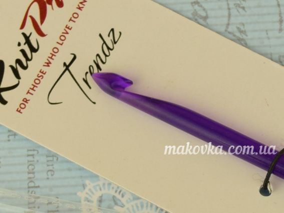 51351 Trendz KnitPro в'язальний гачок односторонній туніський знімний акриловий 5мм