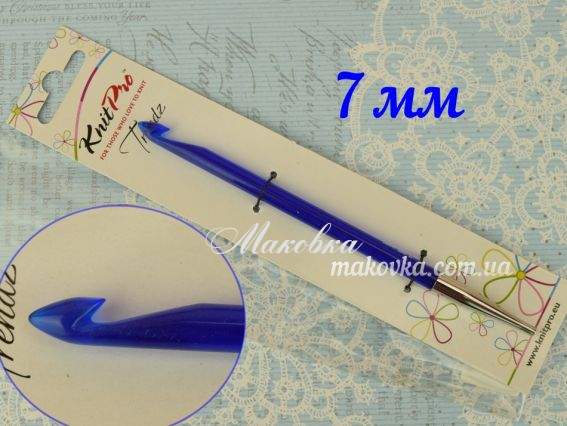 Гачок знімний KnitPro Tendz 51355, акриловий туніський 7 мм Гачок знімний KnitPro Tendz 51355, акриловий туніський 7 мм