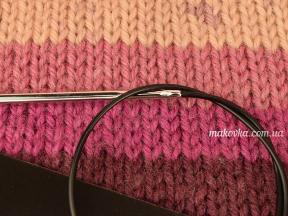 12155 Nova Cubics KnitPro спиці кубічні кругові металеві короткі 40см №3,5 мм кубічні кругові металеві короткі 40см 