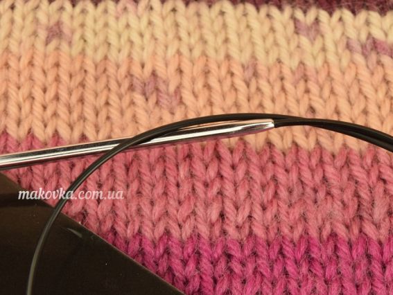 12174 Nova Cubics KnitPro спиці кубічні кругові металеві металеві короткі 60см №3,25 мм 