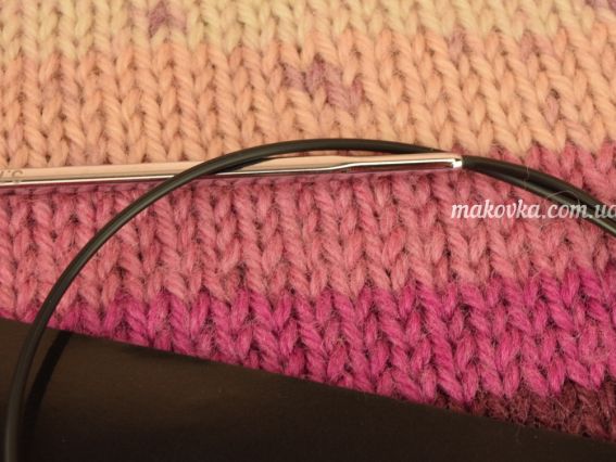 12175 Nova Cubics KnitPro спицы кубические круговые металлические короткие 60см №3,5 мм 