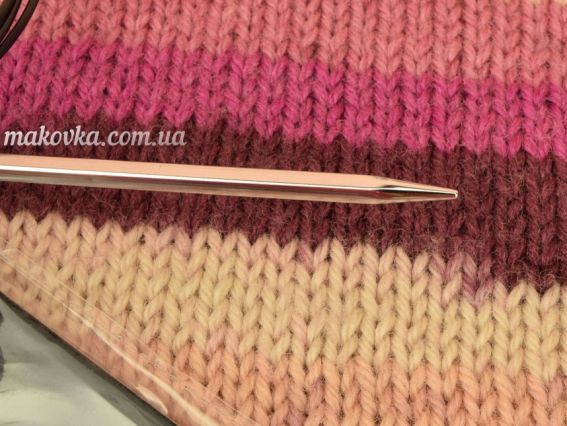 12218 Спиці кубічні кругові Nova Cubics KnitPro металеві 100 см 4.5 мм