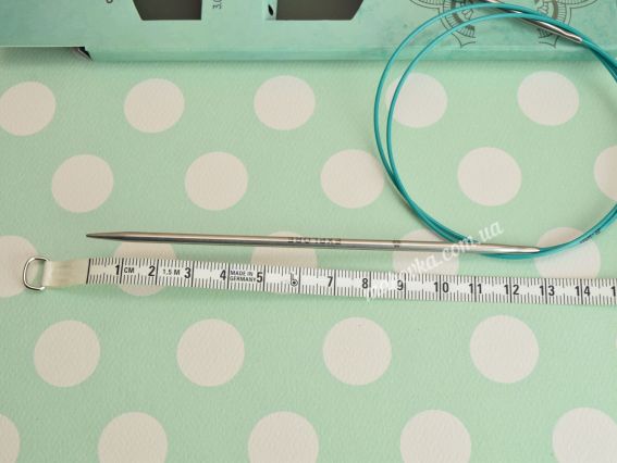 Кругові в'язальні спиці KnitPro Mindful 36095 розмір 3мм сталеві, довжина 80 см