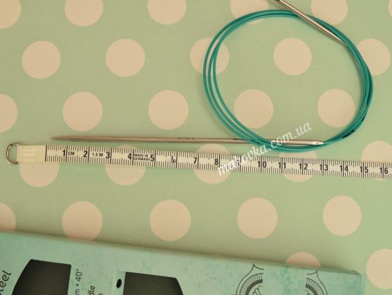 Круговые вязальные спицы KnitPro Mindful 36113 размер 2,5 мм стальные, длина 100 см