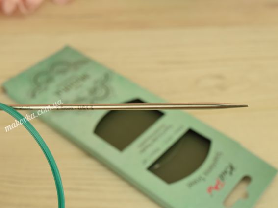 Круговые вязальные спицы KnitPro Mindful 36113 размер 2,5 мм стальные, длина 100 см