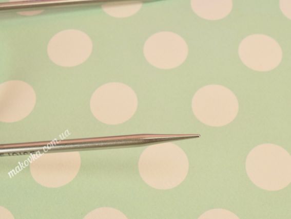 Круговые вязальные спицы KnitPro Mindful 36120 размер 4.5 мм стальные, длина 100 см