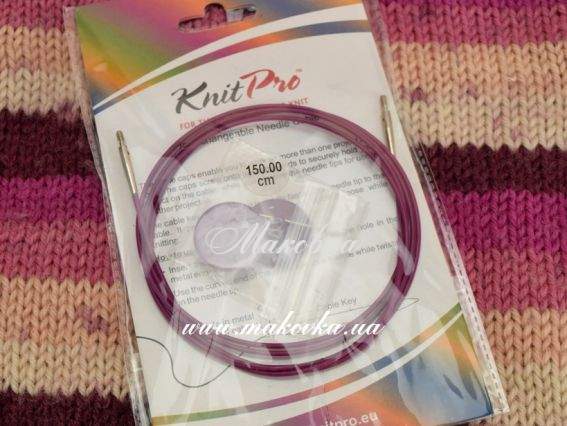 Кабель для создания круговых спиц длинной 150 см KnitPro 10505