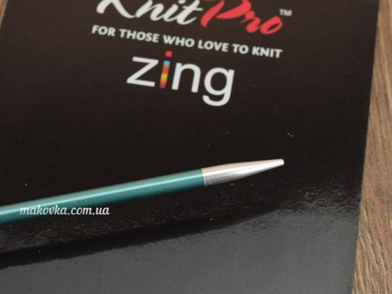 Кругові в'язальні спиці Zing KnitPro 47156 довжина 100 см, 3,25 мм