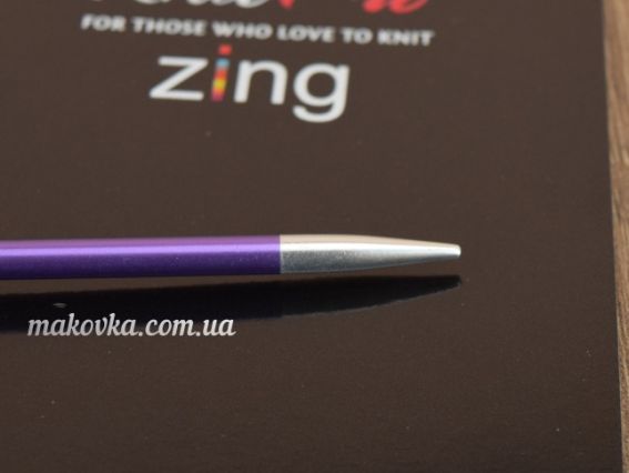 Круговые вязальные спицы Zing KnitPro 47158 длина 100 см, 3,75 мм