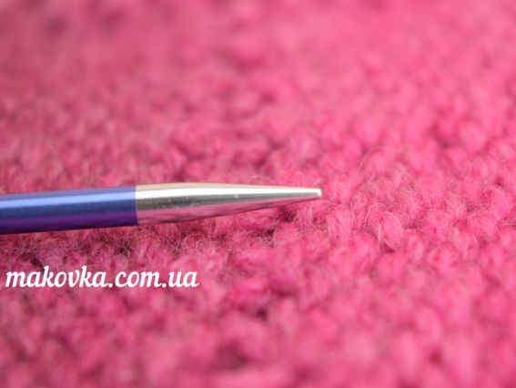 Круговые вязальные спицы с кабелем Zing KnitPro 47160 длина 100 см, 4,5 мм