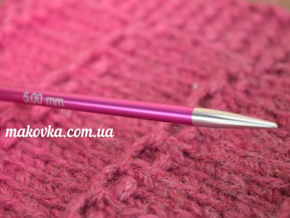 Круговые вязальные спицы Zing KnitPro 47161 длина 100 см, 5 мм