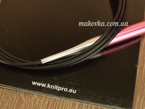Круговые вязальные спицы Zing KnitPro 47164 длина 100 см, 6,5 мм