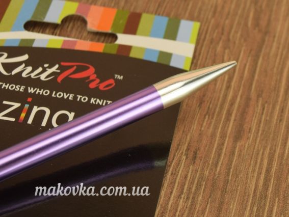 Круговые вязальные спицы Zing KnitPro 47166 длина 100 см, 7 мм