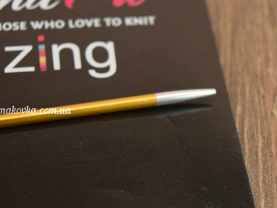 Круговые вязальные спицы Zing KnitPro 47062 длина 40 см, 2,25 мм
