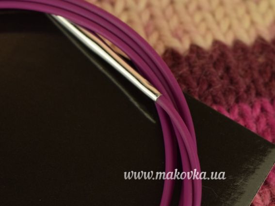 Кругові в'язальні спиці KnitPro Nova 11380 розмір 3.5 мм нікельовані, довжина 150 см