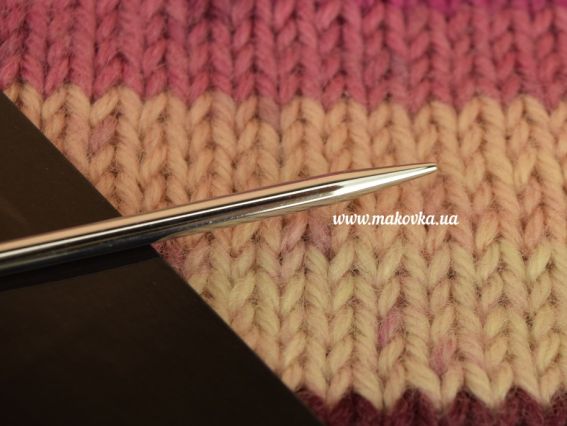 Кругові в'язальні спиці KnitPro Nova 11380 розмір 3.5 мм нікельовані, довжина 150 см