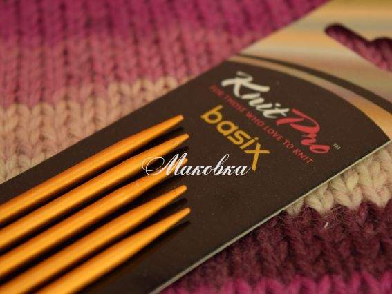 Спиці шкарпеткові Basix Aluminium DPNs KnitPro 45104 довжина 15см, 5 шт, №3,5 мм Спиці шкарпеткові Basix Aluminium DPNs KnitPro 45104 довжина 15см, 5 шт, №3,5 мм