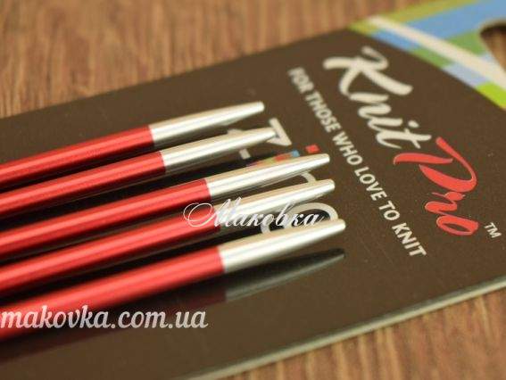 Спиці шкарпеткові Zing KnitPro 47003 довжина 15 см, 5 шт, №2,5 мм Спиці шкарпеткові Zing KnitPro 47003 довжина 15 см, 5 шт, №2,5 мм