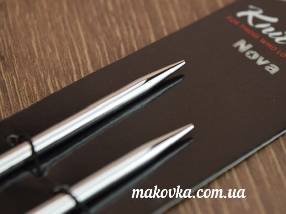 Спицы раскручивающиеся съемные металлические №3,75мм Nova Metal 10412 KnitPro без кабеля