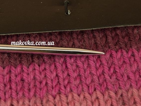 Спиці укорочені знімні металеві, що розкручуються, №4 мм Nova Metal 10424 KnitPro без кабелю