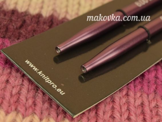 Спицы раскручивающиеся съемные металлические №6 мм Zing KnitPro 47507 без кабеля