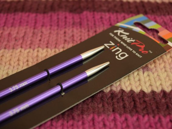 Спицы съемные 3,75мм Zing KnitPro 47502 без кабеля