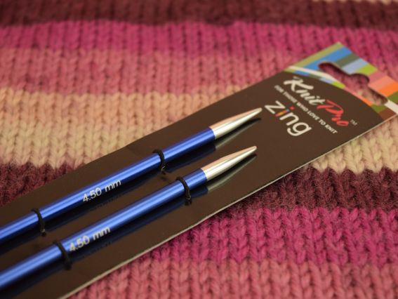 Спиці знімні 4,50 мм Zing KnitPro 47504 без кабелю