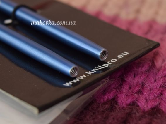 Спицы раскручивающиеся съемные металлические №4 мм короткие 47523 Zing KnitPro без кабеля