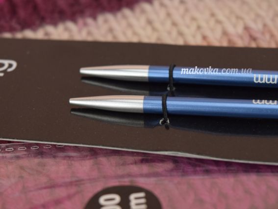 Спицы раскручивающиеся съемные металлические №4 мм короткие 47523 Zing KnitPro без кабеля