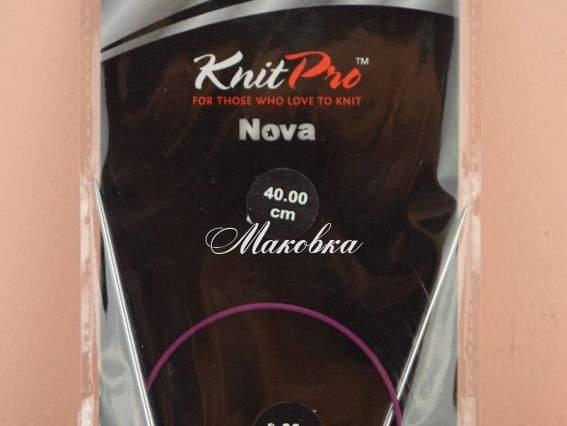 Спицы KnitPro 10301 круговые 2,0 мм никелированные, 40 см Спицы KnitPro 10301 круговые 2,0 мм никелированные, 40 см