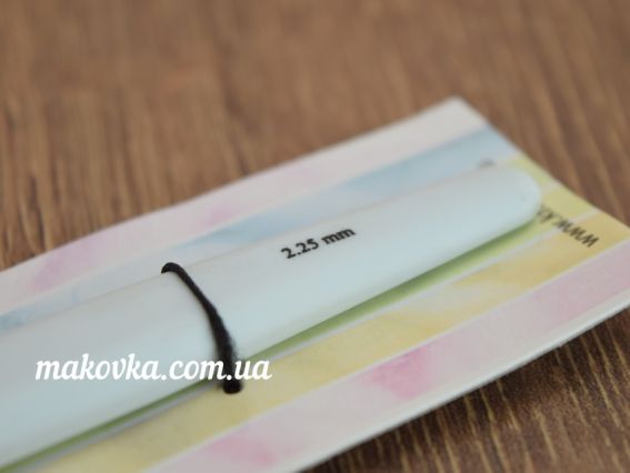 В'язальний гачок KnitPro Waves 30902, алюмінієвий, довжина 13см, товщина 2.25 мм Aster