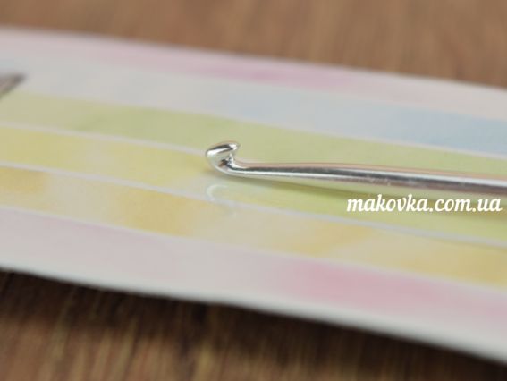 В'язальний гачок KnitPro Waves 30902, алюмінієвий, довжина 13см, товщина 2.25 мм Aster