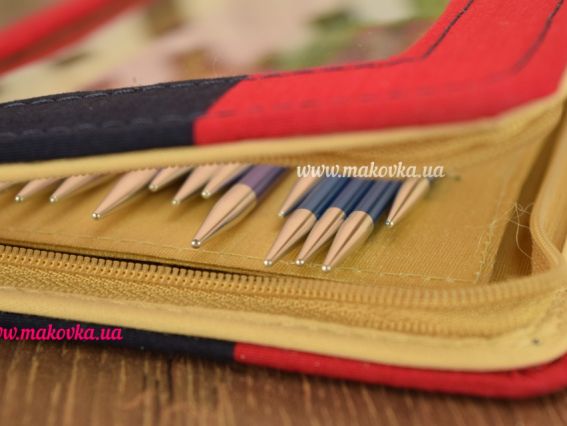 47401 Набор коротких носочных чулочных спиц Socks Kit Zing DPN set KnitPro, длина 15см, толщина №№ 2мм, 2,5мм, 3мм, 3,5мм, 4мм