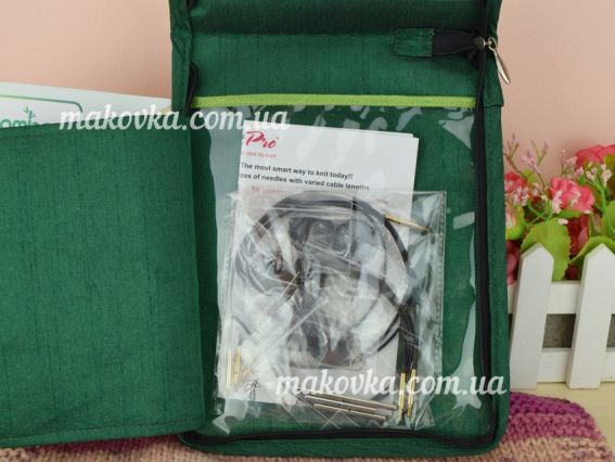 Съемные спицы бамбуковые в наборе с кабелями Bamboo KnitPro Starter 22541 №№3мм, 3.5 мм , 4 мм, 4.5 мм, 5 мм