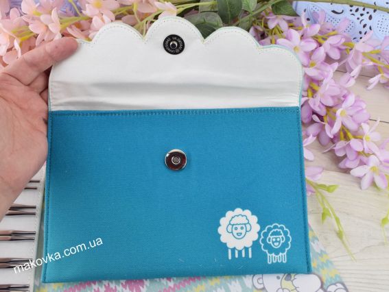 12370 Набор кубических съемных спиц Nova Cubics Deluxe KnitPro (4, 4,5, 5, 5,5, 6, 7, 8мм , поворотные кабели и органайзер)