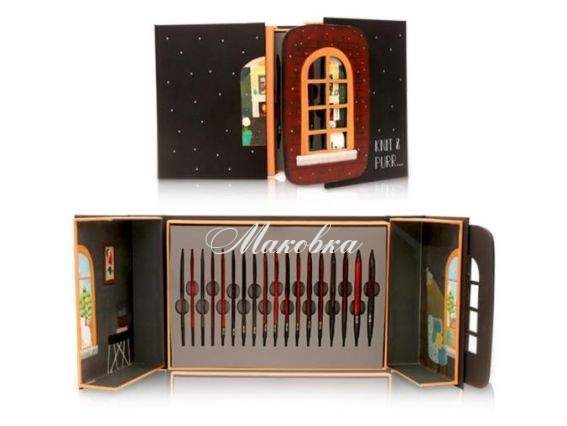 Набор спиц подарочный 42190 KnitPro KNIT & PURR №№ 3-8 мм Набор спиц подарочный 42190 KnitPro KNIT & PURR №№ 3-8 мм