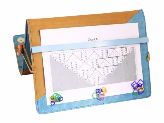 Набір дерев'яних односторонніх туніських з'ємних гачків для в'язання 31286 Ginger KnitPro 25см №3,5-12мм, 