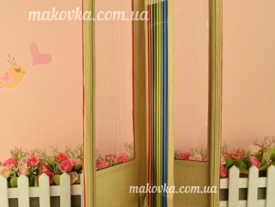 Набор вязальных прямых спиц 47406 Zing KnitPro , длина 30см, толщина №№2,5-6мм в органайзере