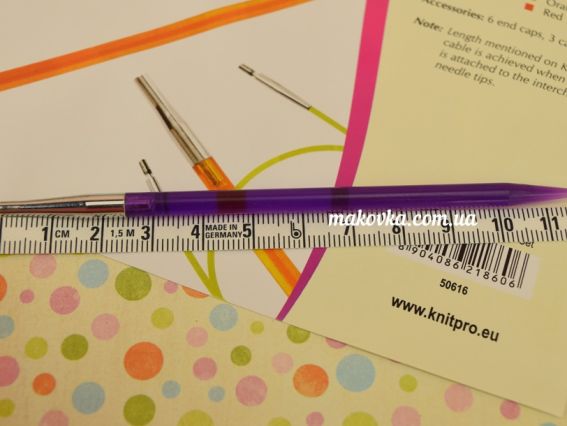 Multi-Colored Spectra Flair Acrylic KnitPro Набір знімних акрилових спиць для початківців 50616