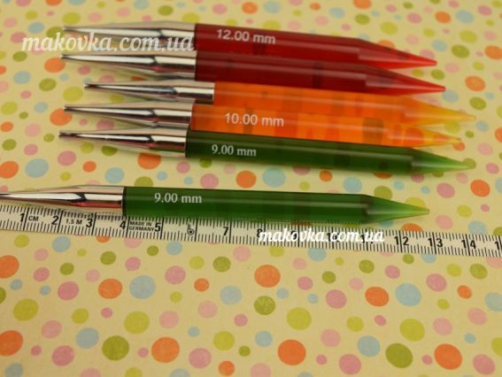 Набір знімних акрилових спиць Chunky Multi-Colored Spectra Flair Acrylic KnitPro 50617