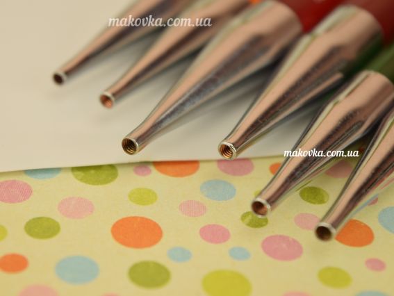 Набір знімних акрилових спиць Chunky Multi-Colored Spectra Flair Acrylic KnitPro 50617