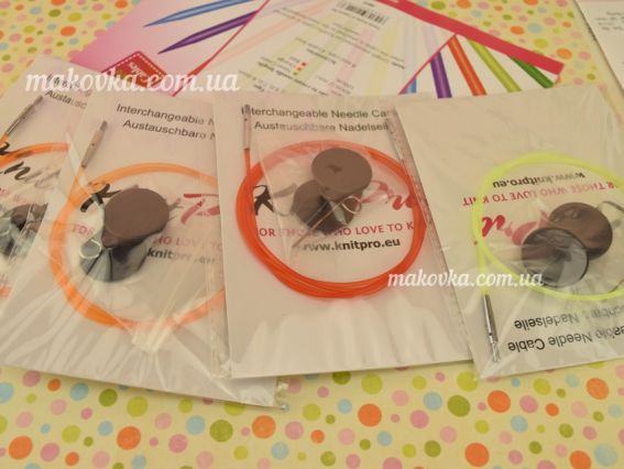 Набір Multi-Colored Deluxe Spectra Flair Acrylic KnitPro 50618 акрилові спиці, що знімаються 