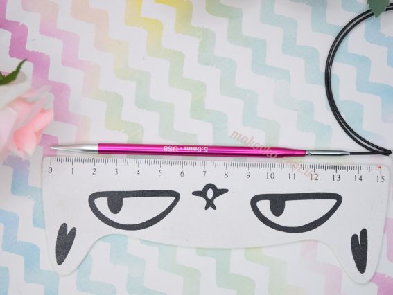 Набор съемных спиц с поворотными кабелями (3, 3.5; 4; 4,5; 5мм) 47424 Zing KnitPro