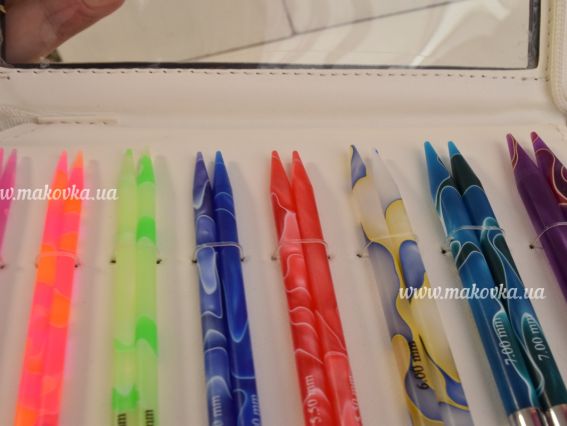 Набір знімних спиць MARBLZ Deluxe №№ 3,5-8мм KnitPro 71506