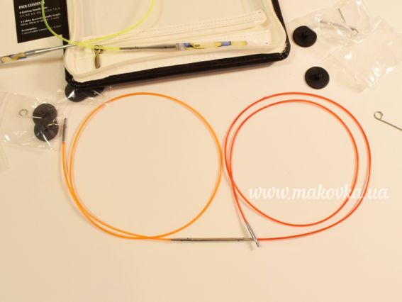 Набір знімних спиць MARBLZ Deluxe №№ 3,5-8мм KnitPro 71506