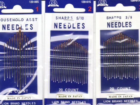 Иглы для шитья Lion Brand в  ассортименте Иглы для шитья Lion Brand в  ассортименте