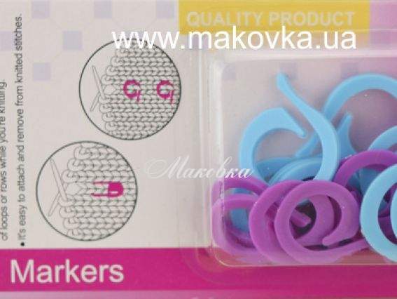 Маркеры для вязания Завитки, 6153 Sew Mate Маркеры для вязания Завитки, 6153 Sew Mate