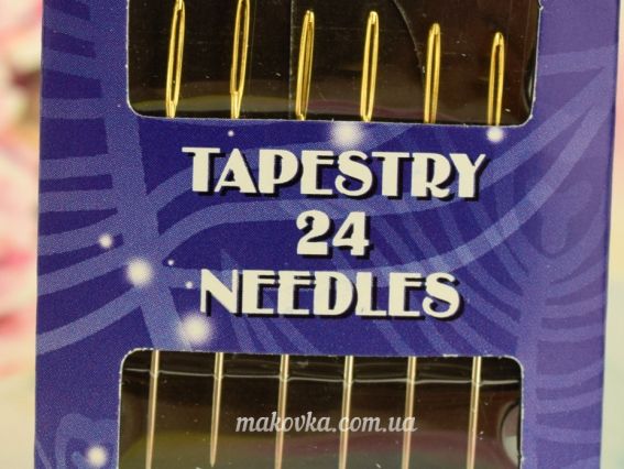 Гобеленова голка для вишивання Tapestry 24, 6 шт, 06057 Royal Японія
